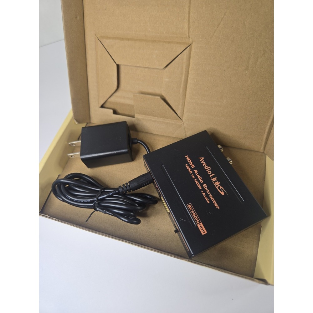 Avedio Links 8K HDMI Audio Extractor Splitter 8k@60Hz 4K@120Hz Adapter Converter